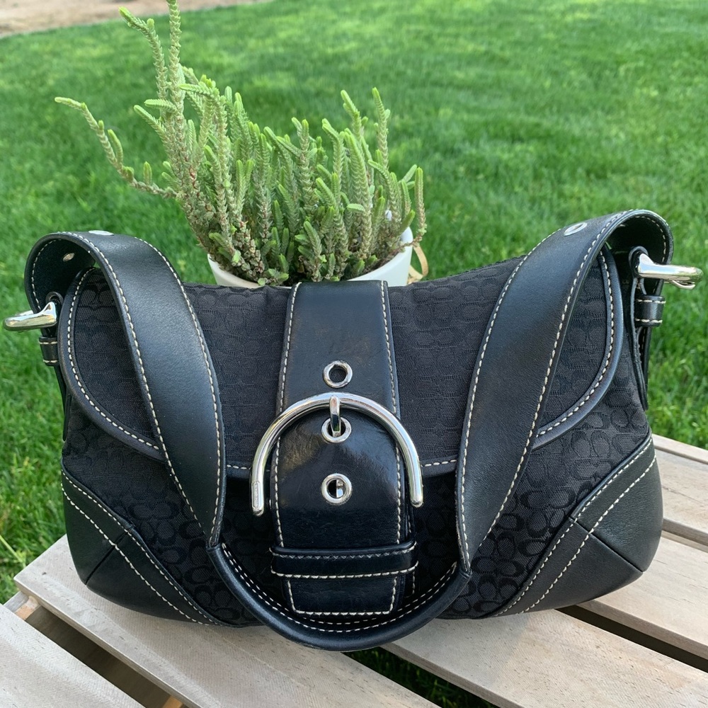 Coach Black Shoulder Bag